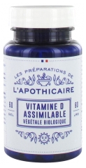 Les Préparations de l'Apothicaire Vitamine D Assimilable Bio 60 Gélules