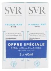 SVR Hydraliane Rich Intense Moisturising Cream 2 x 40ml