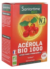 Santarome Bio Organic Acerola 1000 20 Tablets