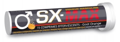 Nutri Expert SX Max Vigueur Masculine 15 Comprimés Effervescents Goût Orange