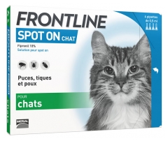 Frontline Spot-On Chat 4 Pipettes