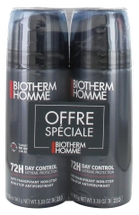 Biotherm Homme Day Control Anti-Transpirant Non-Stop 72H Spray Lot de 2 x 150 ml