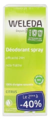 Weleda Desodorante Spray de Citrus Lote de 2 x 100 ml