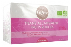 Gifrer Tisane Allaitement Fruits Rouges Bio 20 Sachets