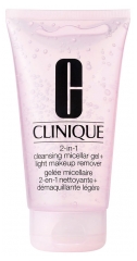 Clinique 2-in-1 Cleansing Micellar Gel + Light Makeup Remover 150ml
