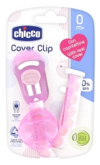 Chicco Soother Clip with Teat Cover 0 Month and +