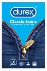 Durex Classic Jeans 16 Condoms 
