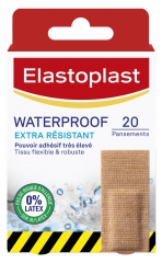 Elastoplast Pansement Waterproof Extra Résistant 20 Pansements