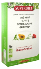 Super Diet Quatuor Guarana Brûle-Graisse Bio 20 Ampoules