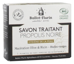 Ballot-Flurin Black Popolis Treating Soap Organic 100g
