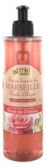 MKL Green Nature Savon Liquide de Marseille Huile d'Argan Rose de Damas 400 ml