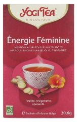 Yogi Tea Žensk&aacute; energie Bio 17 s&aacute;čků