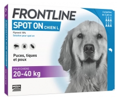 Frontline Spot-On Perro L (20-40 kg) 6 Pipetas