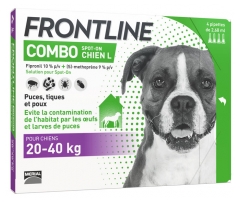 Frontline Combo Perro L 20-40 kg 4 Pipetas
