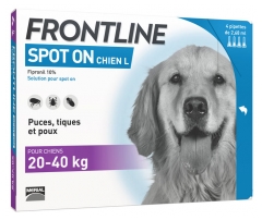 Frontline Dog L (20-40 kg) 4 Pipety