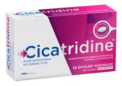 Cicatridine 10 Ovules Vaginaux