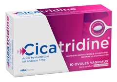 HRA Pharma Cicatridine 10 Ovules Vaginaux