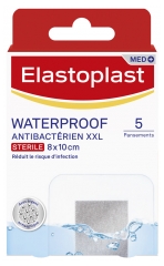 Elastoplast Pansement Antibactérien XXL Waterproof Stérile 5 Pansements