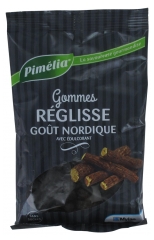Pimélia Liquorice Nordic Flavour Sugar Free Gums 100g