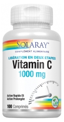 Solaray Vitamina C 1000 mg 100 Compresse