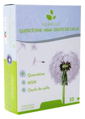 H.D.N.C Quercétine MSM Oeufs de Caille 30 Gélules