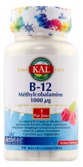 Kal Vitamine B12 Méthylcobalamine 90 Micro-Comprimés