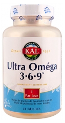 Kal Ultra Oméga 3 6 9 50 Gélules