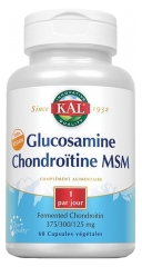 Kal Glucosamine Chondroïtine MSM 60 Capsules