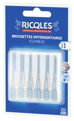 30 Brossettes Interdentaires Flexibles