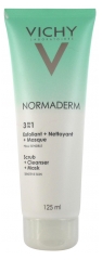 Normaderm 3en1 Exfoliant + Nettoyant + Masque 125 ml
