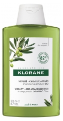 Klorane Vitalité - Cheveux Affinés Shampoing à l'Olivier Bio 200 ml