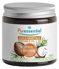 Puressentiel Kokosnuss-Pflanzenöl (Coco Nucifera L.) Bio 100 ml