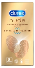 Nude Extra Lubrification 8 Préservatifs