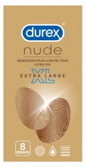 Durex Nude Extra Large XL 8 Préservatifs