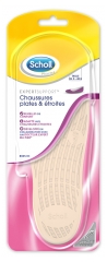 Scholl ExpertSupport Palmilhas de Conforto Sapatos Rasos e Estreitos 35,5-40,5 1 Par