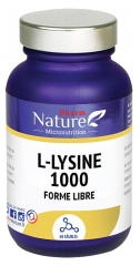 Nature Attitude L-Lysine 1000 Forme Libre 60 Gélules