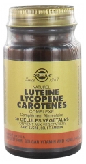 Solgar Lutéine Lycopène Carotènes Complexe 30 Gélules Végétales