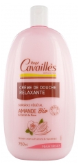 Rogé Cavaillès Entspannende Duschcreme mit Mandelbutter und Rose 750 ml