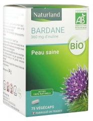 Naturland Bardana Ecol&oacute;gica 75 C&aacute;psulas Vegetales
