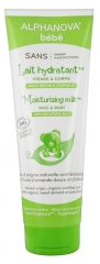 Alphanova Bébé Lait Hydratant Bio 250 ml