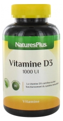 Natures Plus Vitamin D3 90 Kautabletten