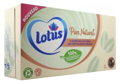 Lotus Pure Natural Boîte 80 Mouchoirs