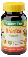 Natures Plus Animal Parade Child Source of Life Orange Flavour 60 Tablets