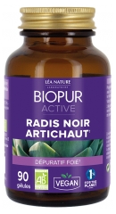 Biopur Active Radis Noir Artichaut 90 Gélules