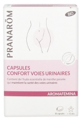 Pranarôm Aromafemina Capsules Confort Voies Urinaires Bio 30 Capsules