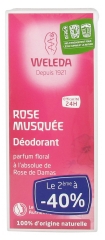 Weleda Déodorant à la Rose Musquée Lot de 2 x 100 ml