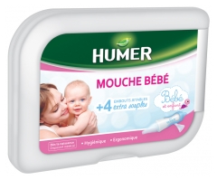 Humer Baby Nose Blower + 4 Extra Flexible Disposable Nozzles