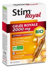 Nutreov Stim Royal Jelly 2000mg Organic 20 Vials