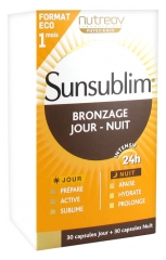 Nutreov Sunsublim Tanning Day - Night 30 Capsules Day + 30 Capsules Night