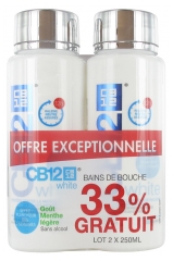 CB12 White Bain de Bouche Lot de 2 x 250 ml